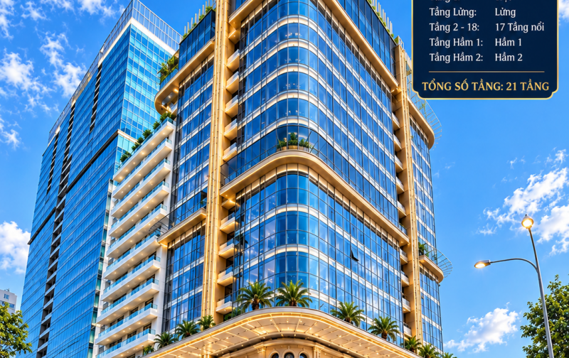 Bán dự án khách sạn góc 2MT Hai Bà Trưng Q1: 17 tầng, 118 phòng, 9623m2 sàn, giá 3000 tỷ